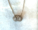 Vintage 14KT White Gold 1.80CT Diamond Pendant Necklace - KFK, Inc.