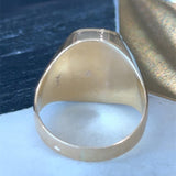 Vintage 14KT Yellow Gold Bloodstone Signet Ring - KFK, Inc.