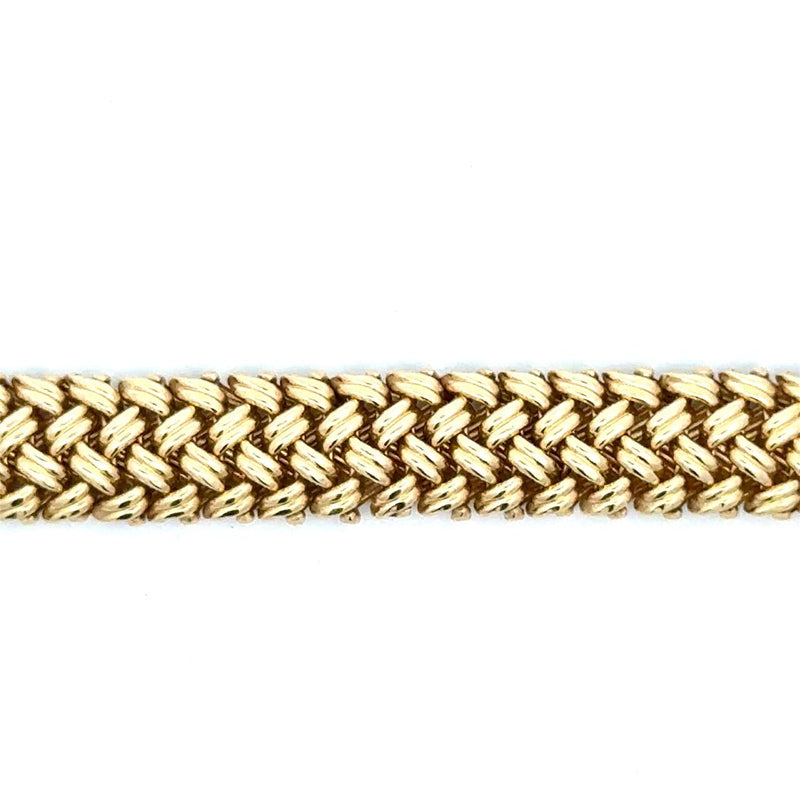 Vintage 14KT Yellow Gold Collar Necklace - KFK, Inc.