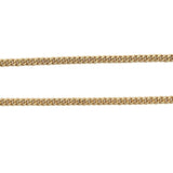 Vintage 14KT Yellow Gold Curb Chain, 25.5" Inches - KFK, Inc.