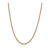 Vintage 14KT Yellow Gold Curb Chain, 25.5" Inches - KFK, Inc.