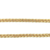 Vintage 14KT Yellow Gold Flat Link Chain, 20 Inches - KFK, Inc.