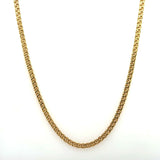 Vintage 14KT Yellow Gold Flat Link Chain, 20 Inches - KFK, Inc.