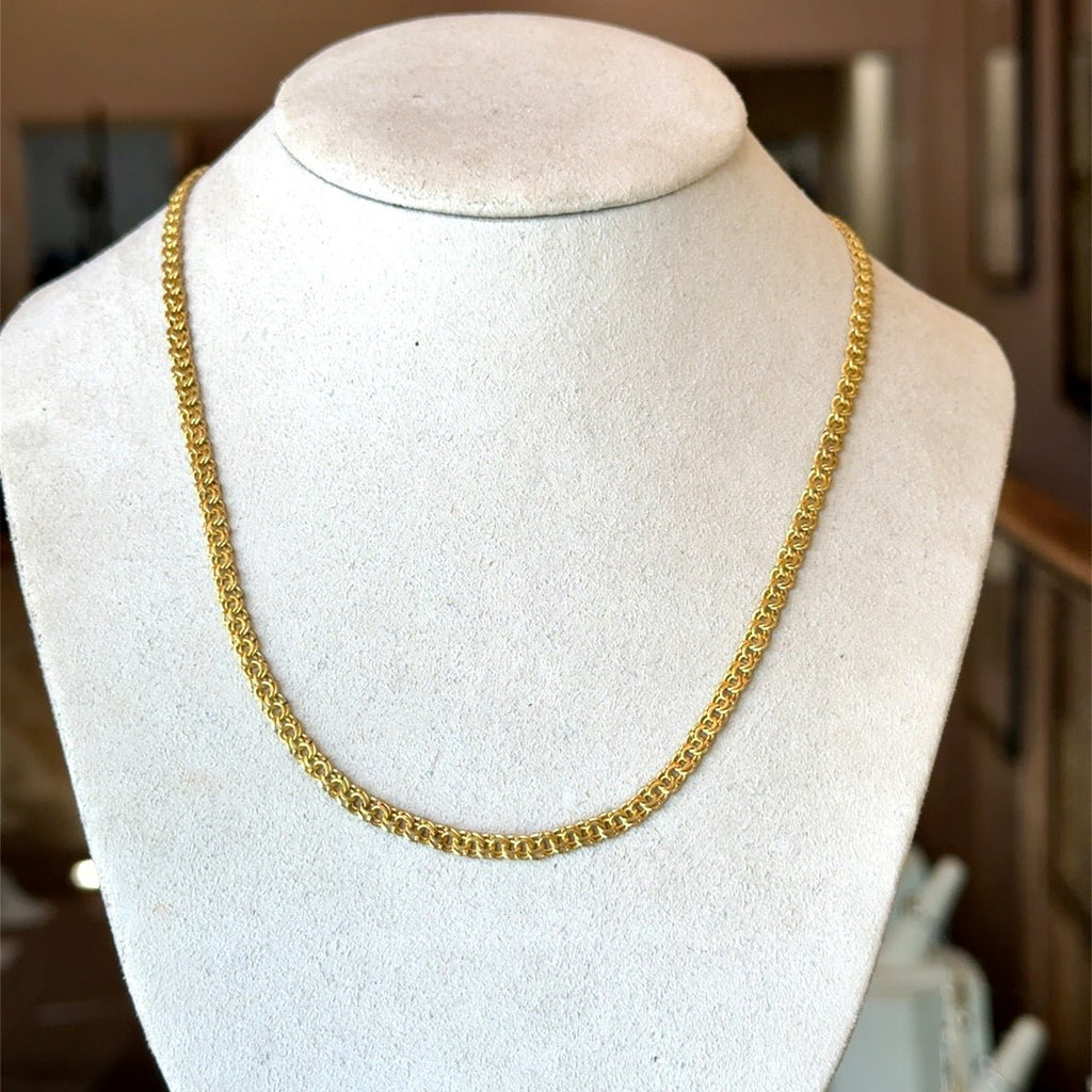 Vintage 18KT Yellow Gold Chain, 22
