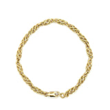 Vintage 18KT Yellow Gold Love Knot Bracelet - KFK, Inc.
