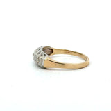 Vintage 1930's 14KT Gold Old Mine - Cut Diamond Band - KFK, Inc.