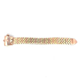 Vintage 1930's Retro 14K Gold Flexible Buckle Ring - KFK, Inc.