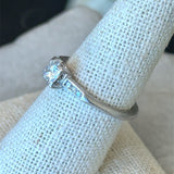 Vintage 1950's .71CT Platinum Diamond Ring - KFK, Inc.