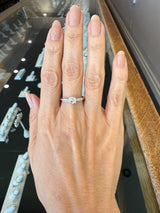 Vintage 1950's .71CT Platinum Diamond Ring - KFK, Inc.