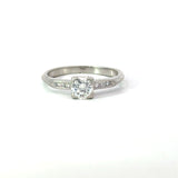 Vintage 1950's .71CT Platinum Diamond Ring - KFK, Inc.
