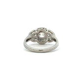 Vintage 1950's Platinum 2.59CT Diamond RIng - KFK, Inc.