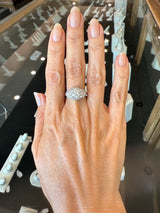 Vintage 1950's Platinum 2.59CT Diamond RIng - KFK, Inc.