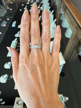 Vintage .1930s 40CT Diamond Ring in Platinum and 14KT Gold KFK Jewelers Los Angeles