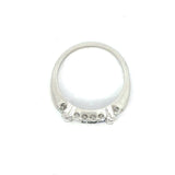 Vintage Platinum 1.05CT Round and Baguette Diamond Ring - KFK, Inc.