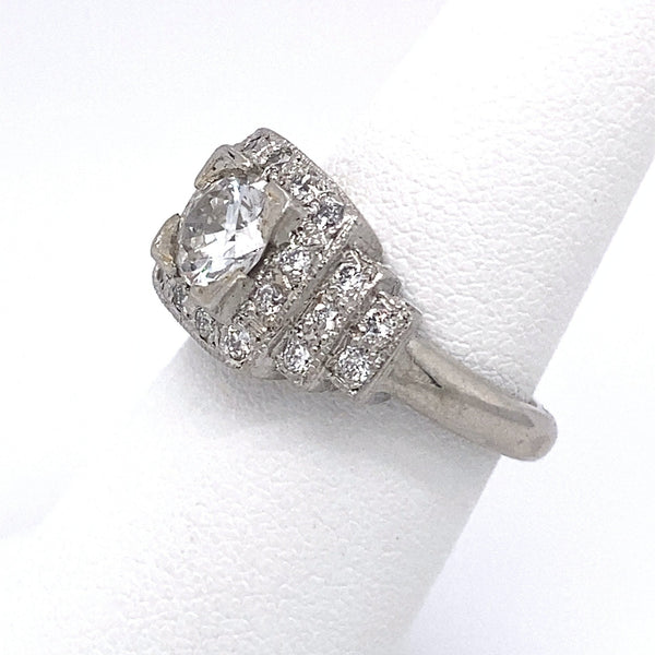 1.52CT Diamond Art Deco Style Ring - KFKJewelers