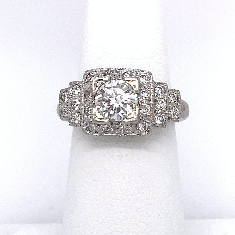 1.52CT Diamond Art Deco Style Ring - KFKJewelers