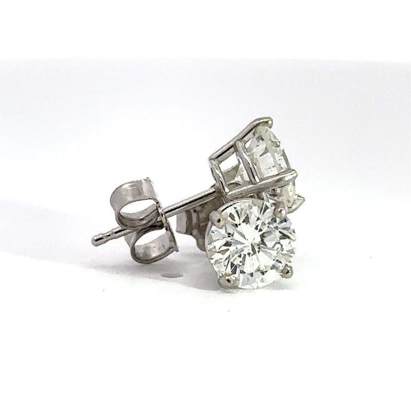 1.69CT Diamond Stud Earrings - KFK, Inc.