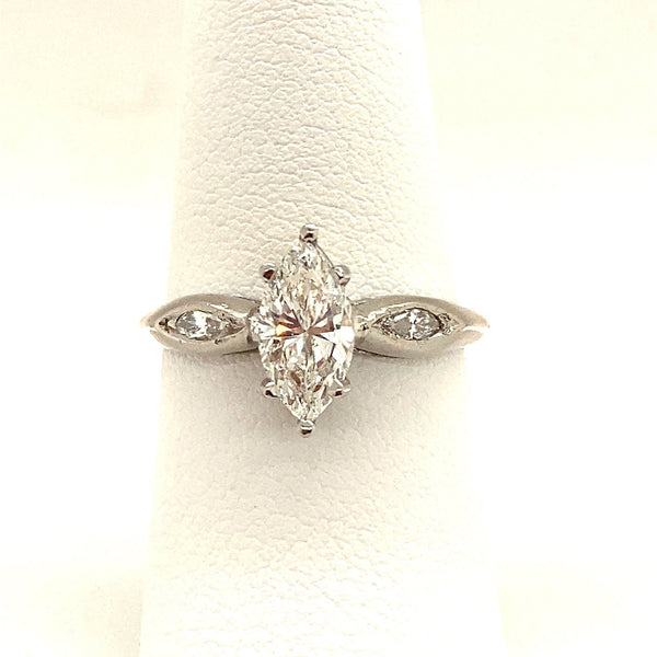 1950's Marquise Diamond Ring - KFKJewelers