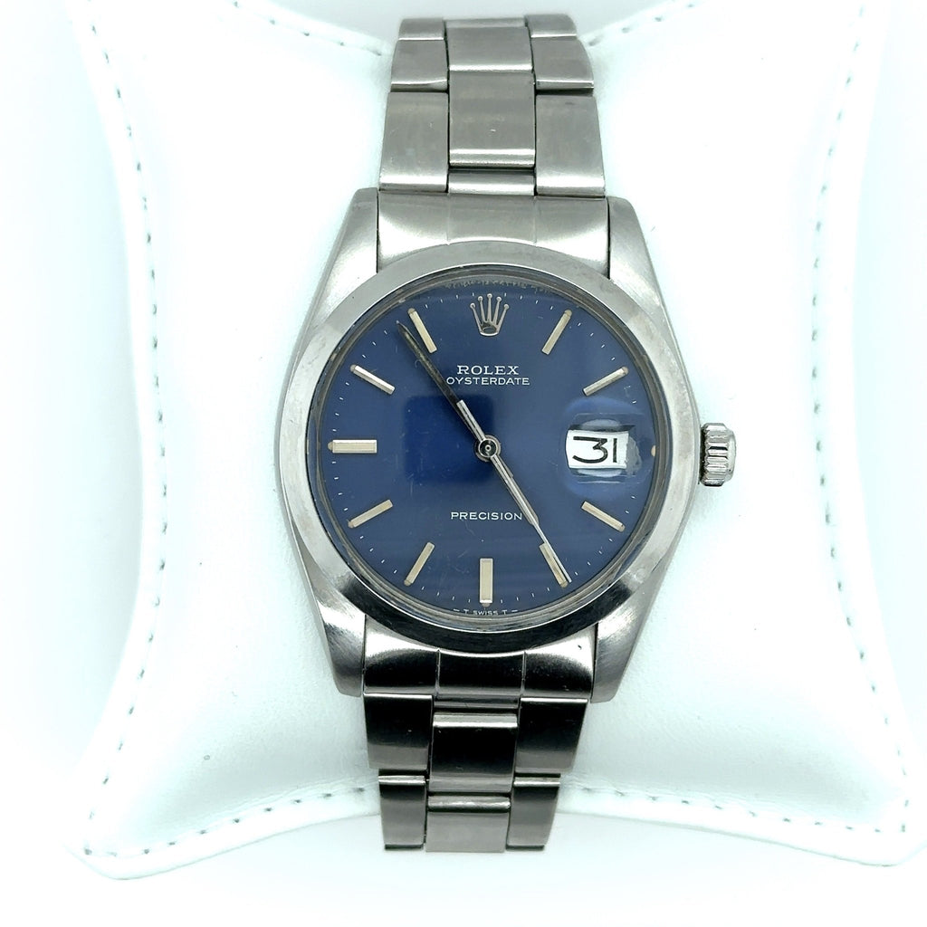 Rolex Oysterdate Precision, Stainless Steel, 34mm – KFK, Inc.