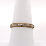 Vintage 14KT White and Yellow Gold Band - KFKJewelers