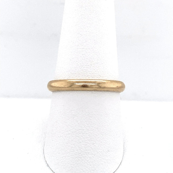 Vintage 14KT Yellow Gold Band, Dated 1937 - KFKJewelers