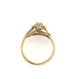 Vintage Art Deco .40CT Diamond Ring with Sapphire Accents - KFKJewelers