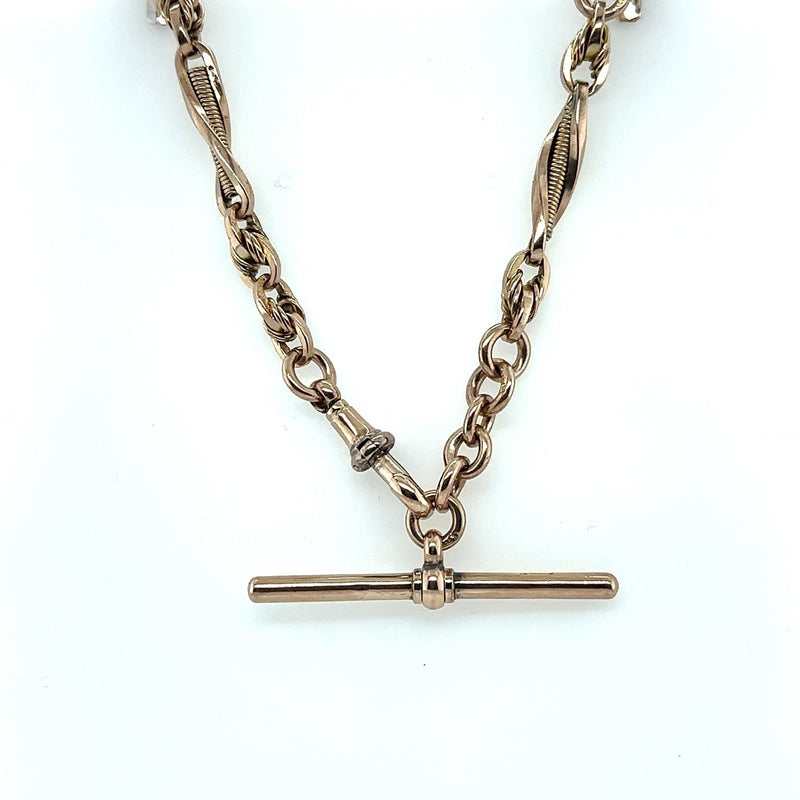 Edwardian Albert Link Fob Chain Necklace – Jems of Remuera